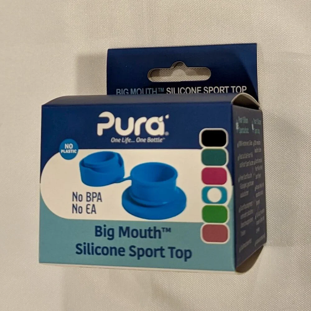 NWT Pura "Big Mouth" Silicone Sport Top (Blue) - Picture 5 of 15